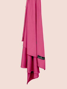 A Premium Satin Jersey Hijab Pink